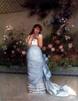Toulmouche, Auguste - An Elegant Beauty